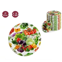 Zöldséges befőttes üveg tető 82 mm (10db)