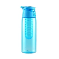 Kék kulacs gyümölcstartóval 660 ml