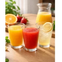 SOLEO üveg pohárkészlet 3db (200ml)
