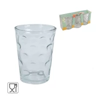 MIREL üveg pohárkészlet 3db (200ml)