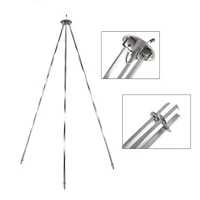Rozsdamentes bográcsállvány 120 cm