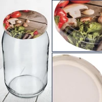 Gombás beföttes üvegtető 82 mm (10db)
