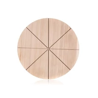 Szeletelős pizzadeszka 32 cm