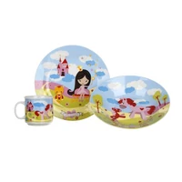 Királylány étkészlet 3 részes