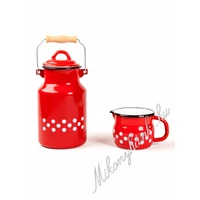 4 literes tejeskanna + öblös bögre 1liter