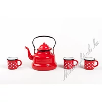 1,5 literes teáskanna + bögre szett