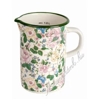 Zománcos mércés magas kiöntő 1 liter