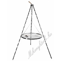 Grillrács 60cm + 150cm állvány szett