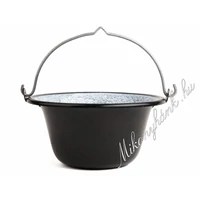 Zománcozott tálalóbogrács 800 ml (KIFUTÓ TERMÉK)