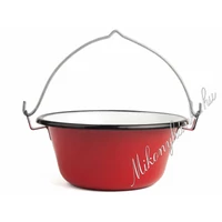 Zománcos tálalóbogrács 900 ml