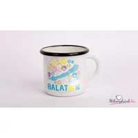 Balaton zománcozott bögre 0.4 liter