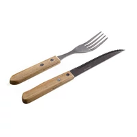 Steak fanyelű evőeszközkészlet 12 darab