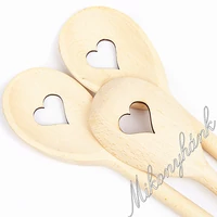 Szív fakanál 30 cm