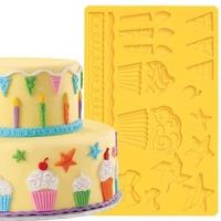 Szilikon fondant marcipán dekoráló