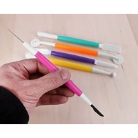 Marcipán és fondant modellező 5 darab