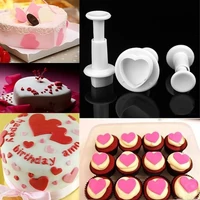 Szív kiszúró szett / 3 darabos