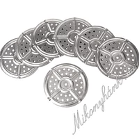 Rozsdamentes gázlemez 12.7 cm