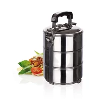 Rozsdamentes ételhordó 3X(0.7literes)