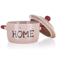 HOME tál fedéllel 490 ml