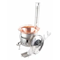 39cm Rozsdamentes bográcsház+22 literes rézbogrács(10részes)