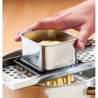 Rozsdamentes galuska szaggató