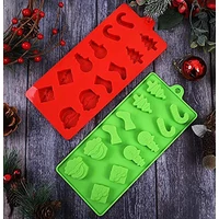 Karácsonyi szilikon bonbon