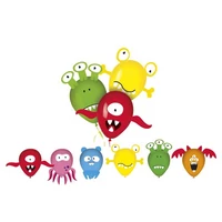 Lufi szörny matricákkal 6 darabos