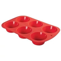 Szilikon muffin sütőforma 6 részes