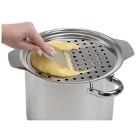 Rozsdamentes kerek galuska szaggató