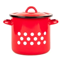 Pöttyös zománcozott fazék 4 Liter