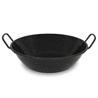 Zománcozott mély paella serpenyő 22 cm