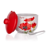 Pipacs cukortartó kanállal 400 ml