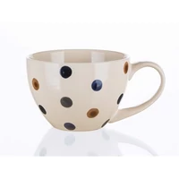 DOTS pöttyös kerámia bögre 400 ml