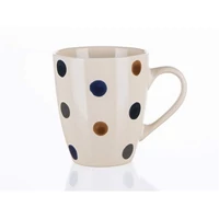 DOTS pöttyös kerámia bögre 210 ml