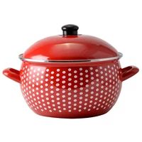 Pöttyös edény fedővel 3.8 liter(20cm)