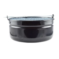 Zománcozott halfőző bogrács 14 liter