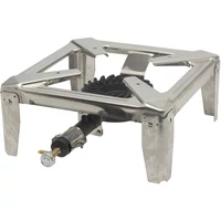 Inox gázzsámoly 40.5cm x 40.5cm