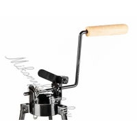 Fekete Tekerős bográcsállvány 115cm