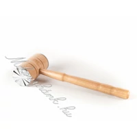 Nagy lakkozott klopfoló 12.5cmx6.5cm