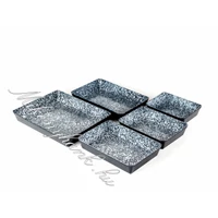 Hagyományos zománcos tepsi 32x22cm