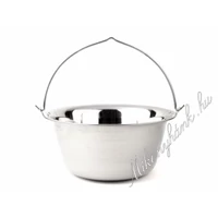 Rozsdamentes bogrács (1mm) 15 liter