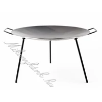 Vas hússütő tárcsa rövid lábbal 44 cm