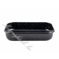 Zománcozott tepsi 32x22cm