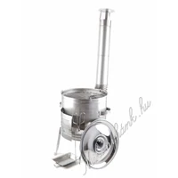36cm Rozsdamentes bográcsház + grillrács 36 cm (9 részes)