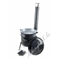 39cm Bográcsház + zománcozott szeletsütő 42cm 9 részes