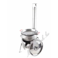 39cm Rozsdamentes bográcsház + füles vas hússütő 9 részes