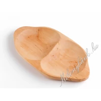 Fa tálalótányér 2 részes 38 cm