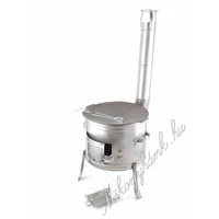 42cm Rozsdamentes bográcsház + öntöttvas hússütő 45cm 8részes részes