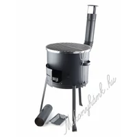 45cm Hosszú lábú bográcsház + Grillrács 48 cm 8részes