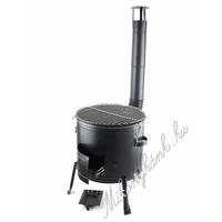 45cm Bográcsház+ grillrács 50 cm szett (8részes)